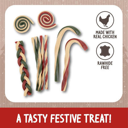 Rosewood Dog Chew Toy No Rawhide Bumper Gift Bag 280g for Dogs
