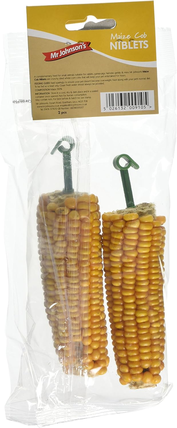 Mr Johnsons Maize Cob Nibblets (2Pcs)