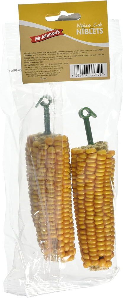 Mr Johnsons Maize Cob Nibblets (2Pcs)