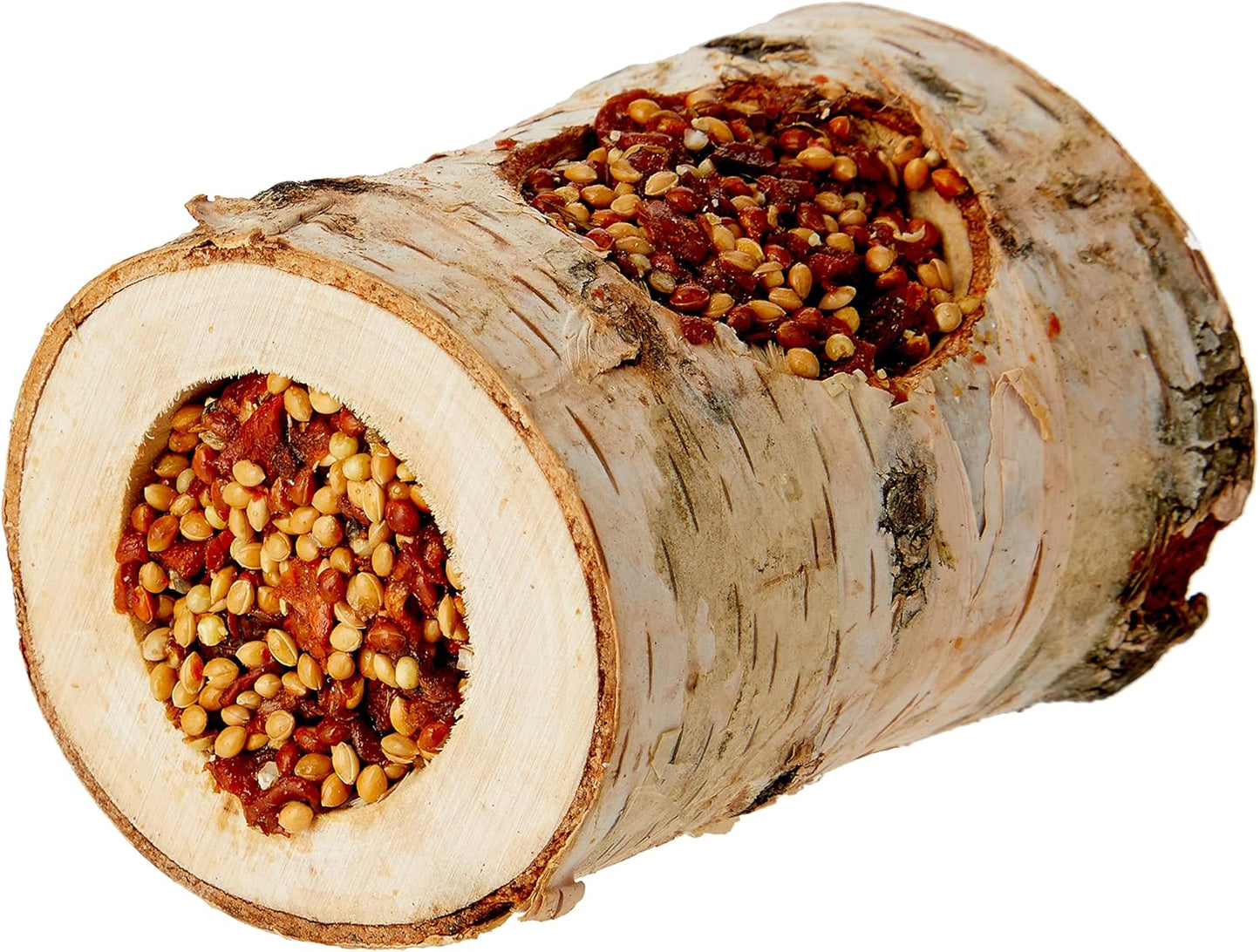 Rosewood Nibble Woodroll Carrot Chew Toy for Small Animals, Healthy Treat