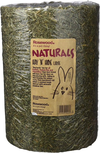 Rosewood Hay n Hide Small Animal Hideout & Hay Feeder, Large