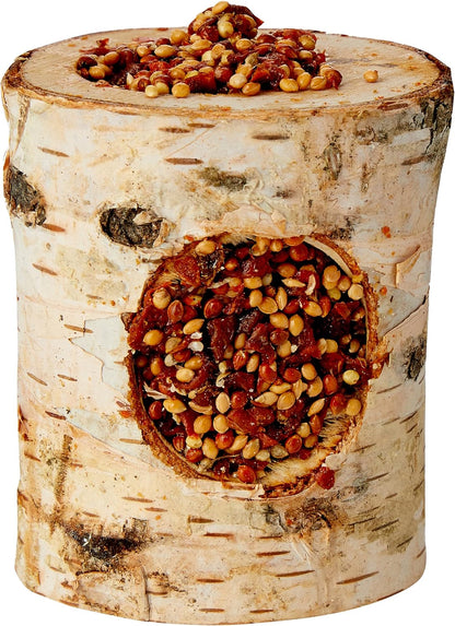 Rosewood Nibble Woodroll Carrot Chew Toy for Small Animals, Healthy Treat