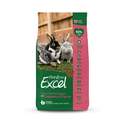 Burgess Excel Mature Rabbit 1.5kg