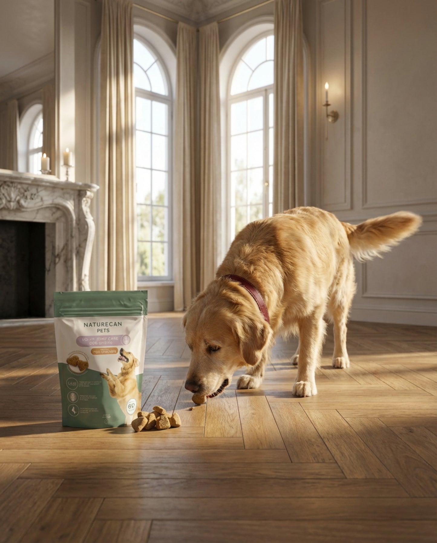 Naturecan UC-II Joint Care Dog Chews Chicken Flavor, 240g Pack of 60