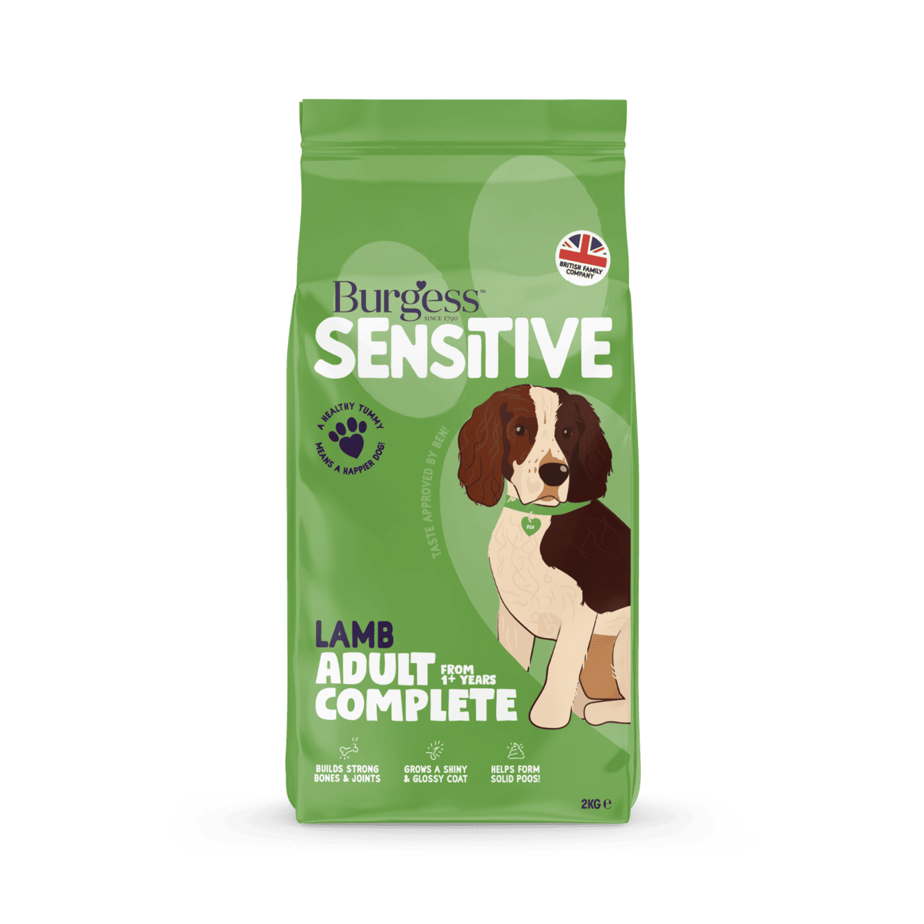 Burgess Sensitive Adult Lamb and Rice 2kg