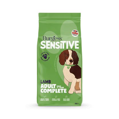 Burgess Sensitive Adult Lamb and Rice 2kg