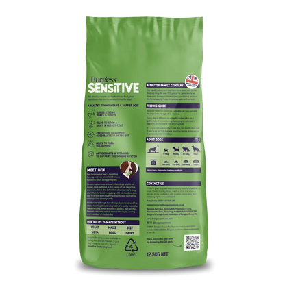 Burgess Sensitive Adult Lamb and Rice 2kg