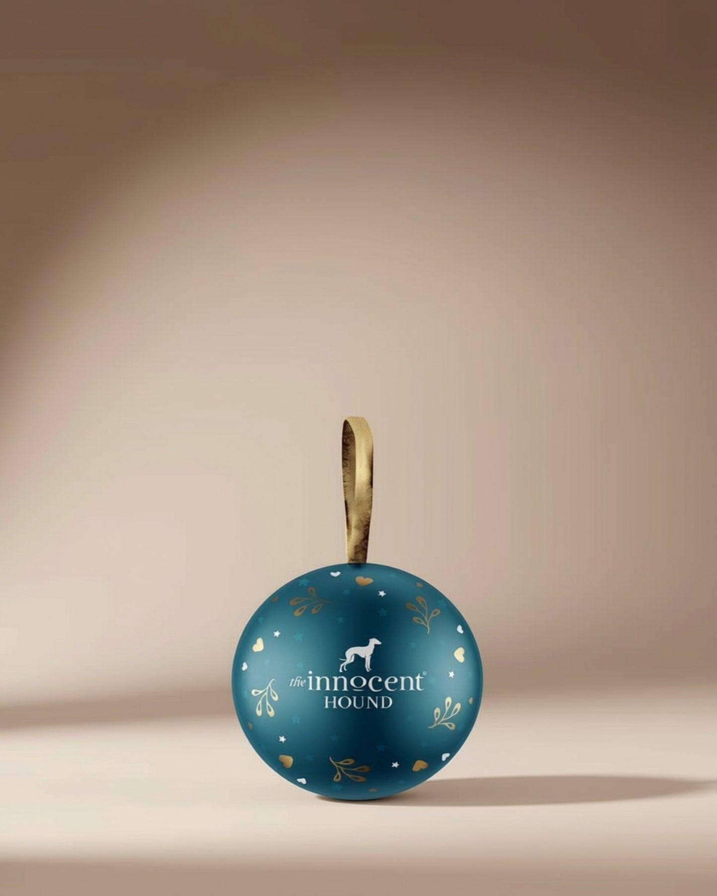 The Innocent Hound Christmas Treat Bauble with British Game Treats 50g