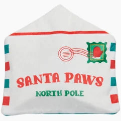 BARK Christmas “Letter to Santa Paws” Dog Toy