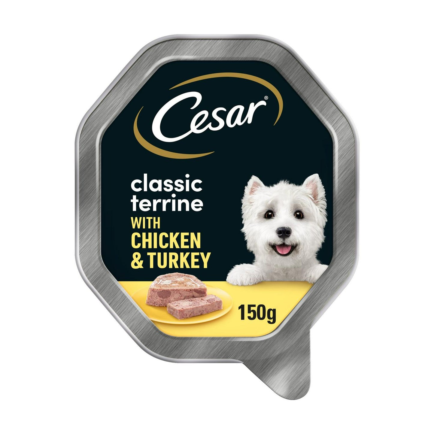 Cesar CIL Alutray Chicken and Turkey  Dog Wet Food 150g
