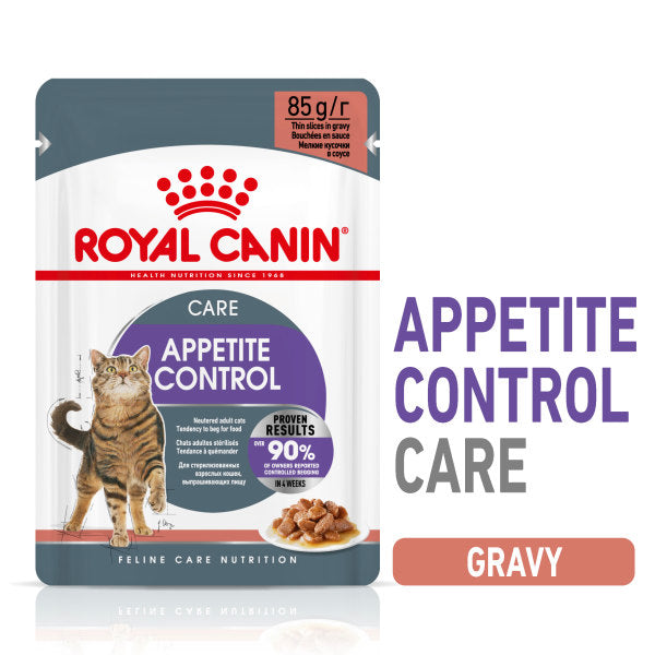 Royal Canin Appetite Control Care in Gravy Adult Wet Cat Food