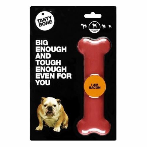 TastyBone Nylon Bacon Bone Large Dog Chew