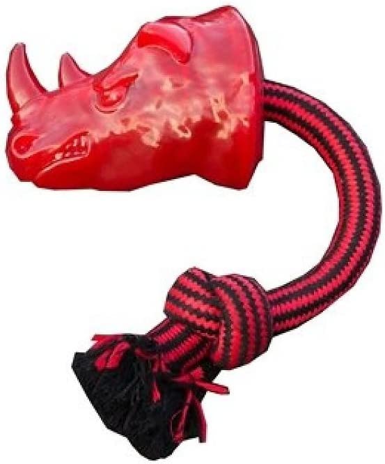 Pet Brands Tough Tugger Rhino Dog Toy