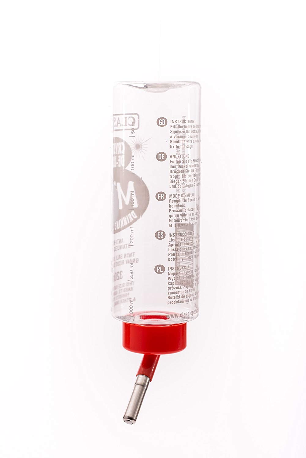 Classic Crystal Deluxe Rabbit Drinking Bottle Midi 320Ml X 12 Pack