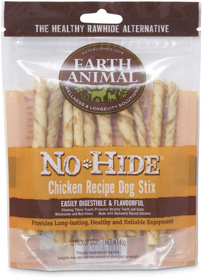 Earth Animal No Hide Stix 10stix 45g