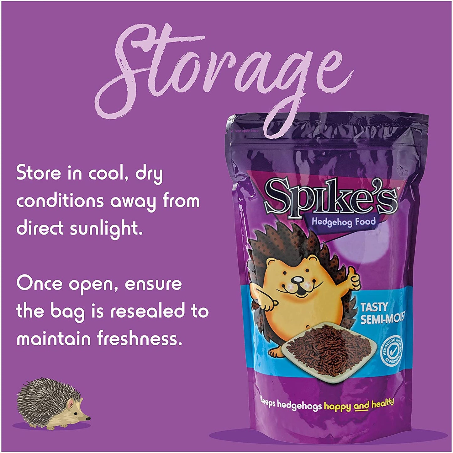 Spike's Hedgehog Semi-Moist Food