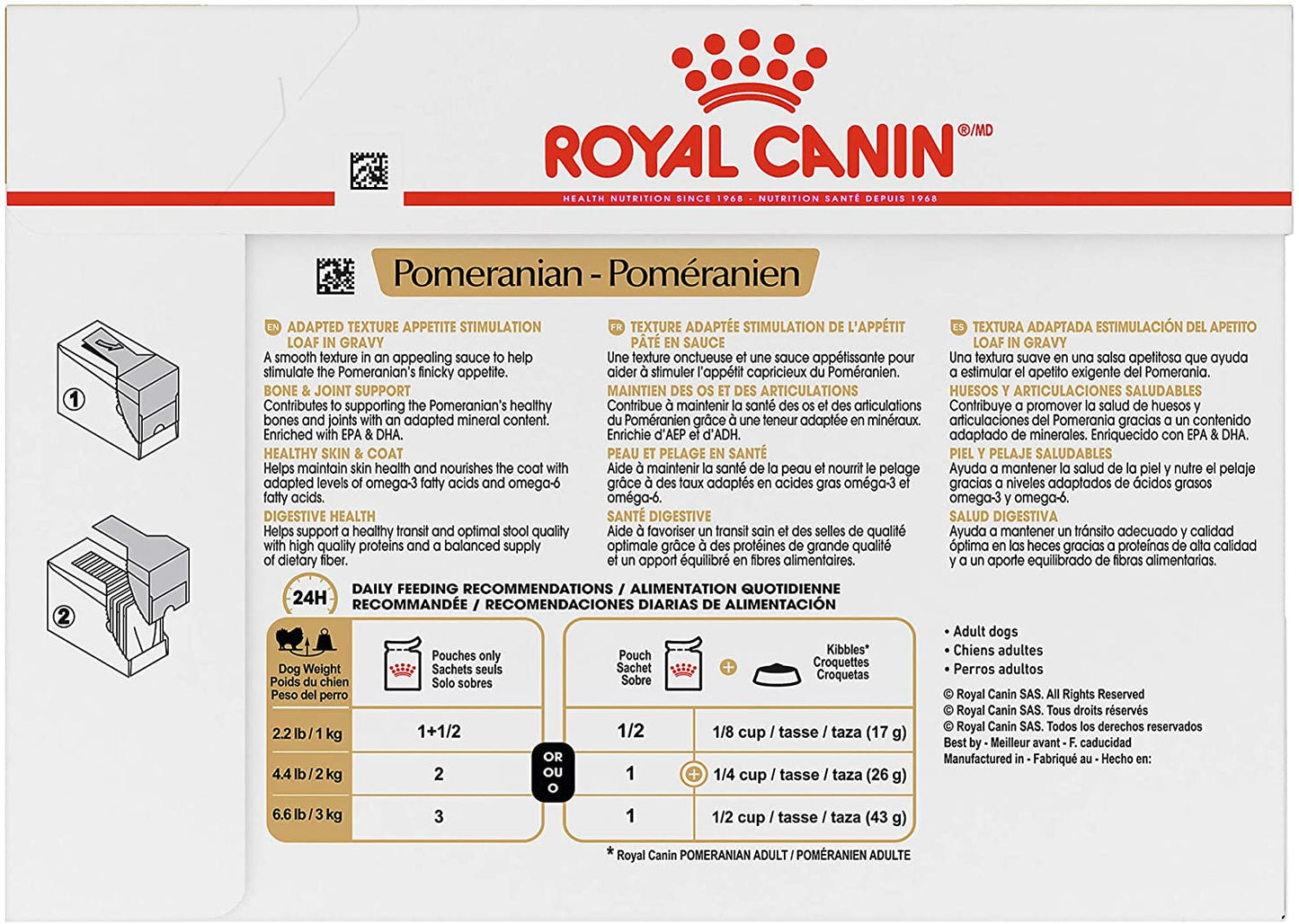 ROYAL CANIN® Pomeranian Adult in loaf Wet Dog Food