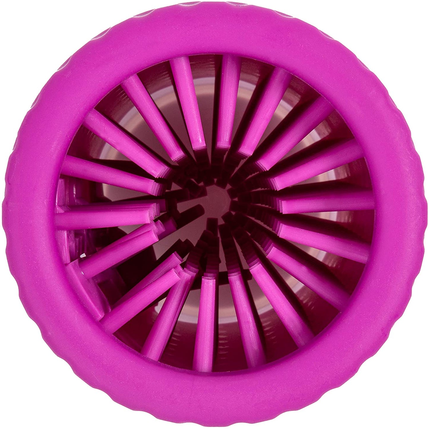 Dexas MudBuster Silicone Paw Washer Fuchsia For Dogs