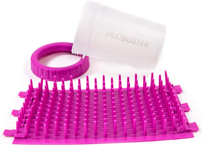 Dexas MudBuster Silicone Paw Washer Fuchsia For Dogs