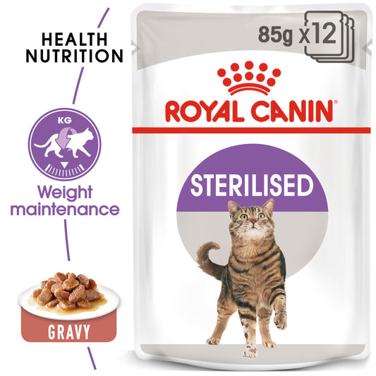 ROYAL CANIN Sterilised Adult Wet Cat Food