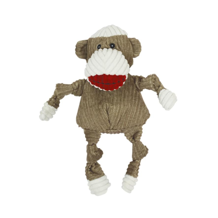 HuggleHounds Plush Sock Monkey Knottie