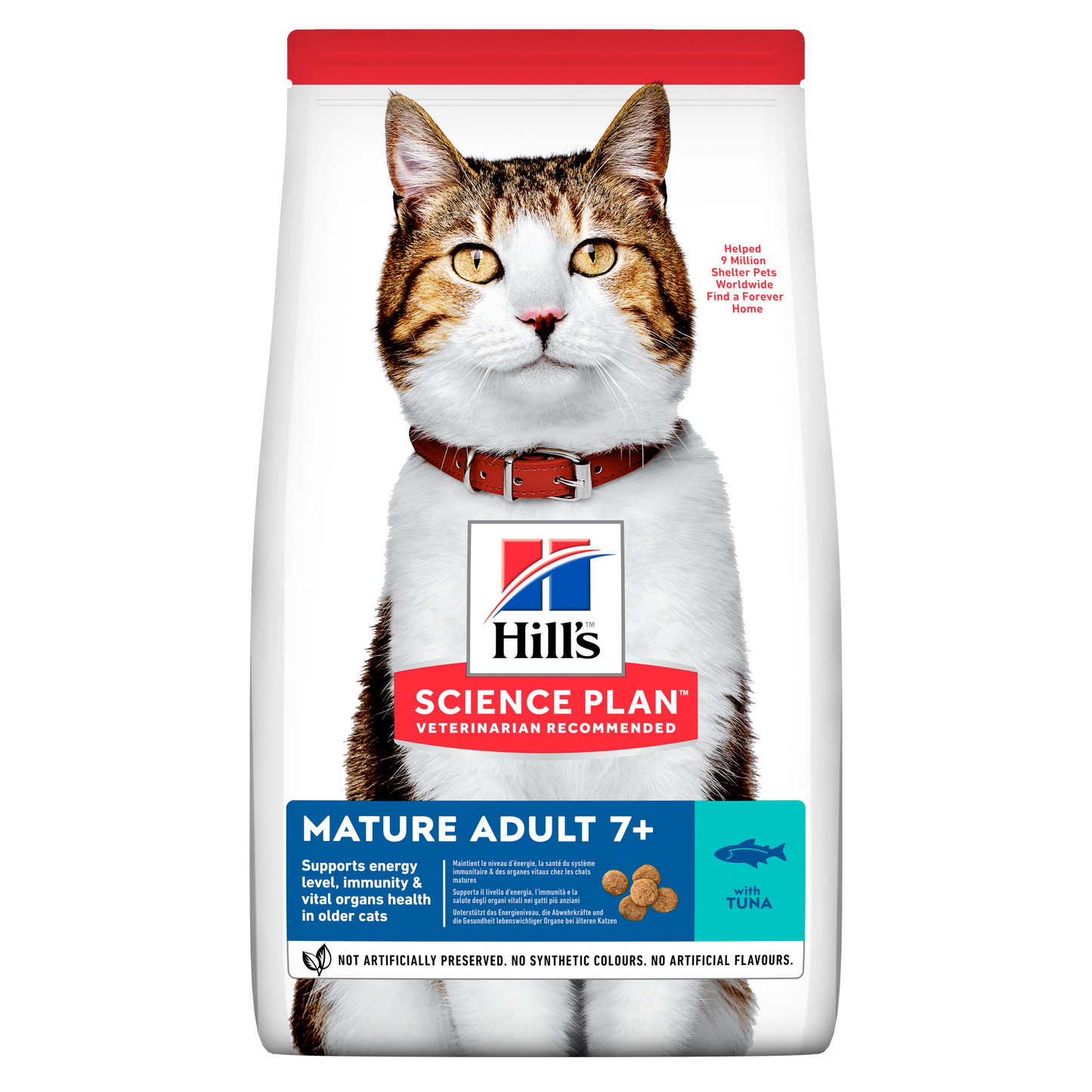 Hill's Mature Adult 7+ Cat Dry Food Tuna