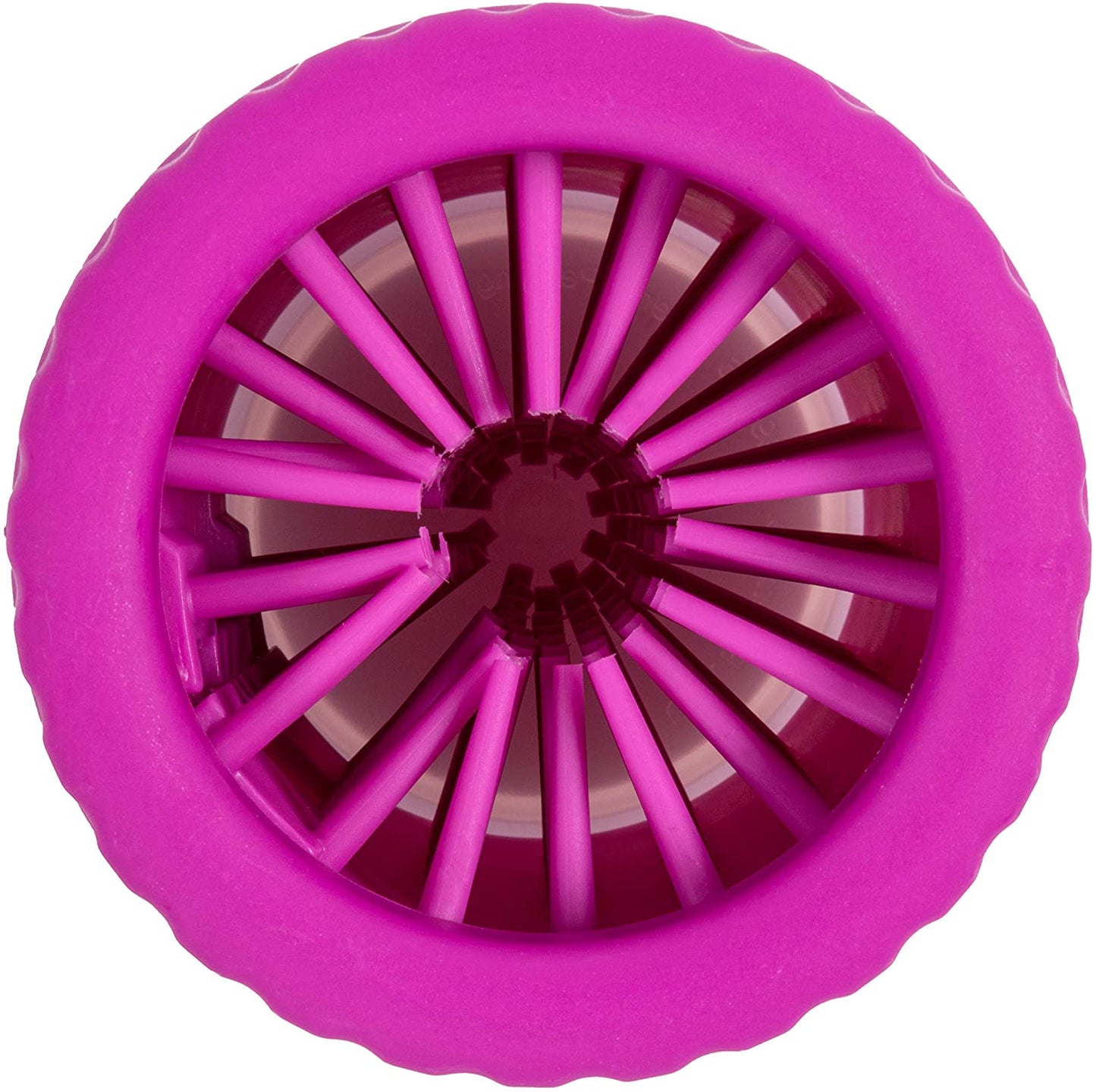 Dexas MudBuster Silicone Paw Washer Fuchsia For Dogs