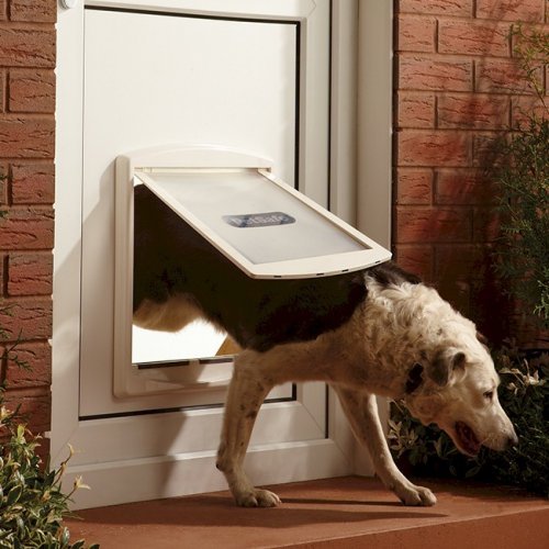 Staywell Cat Dog Flap White